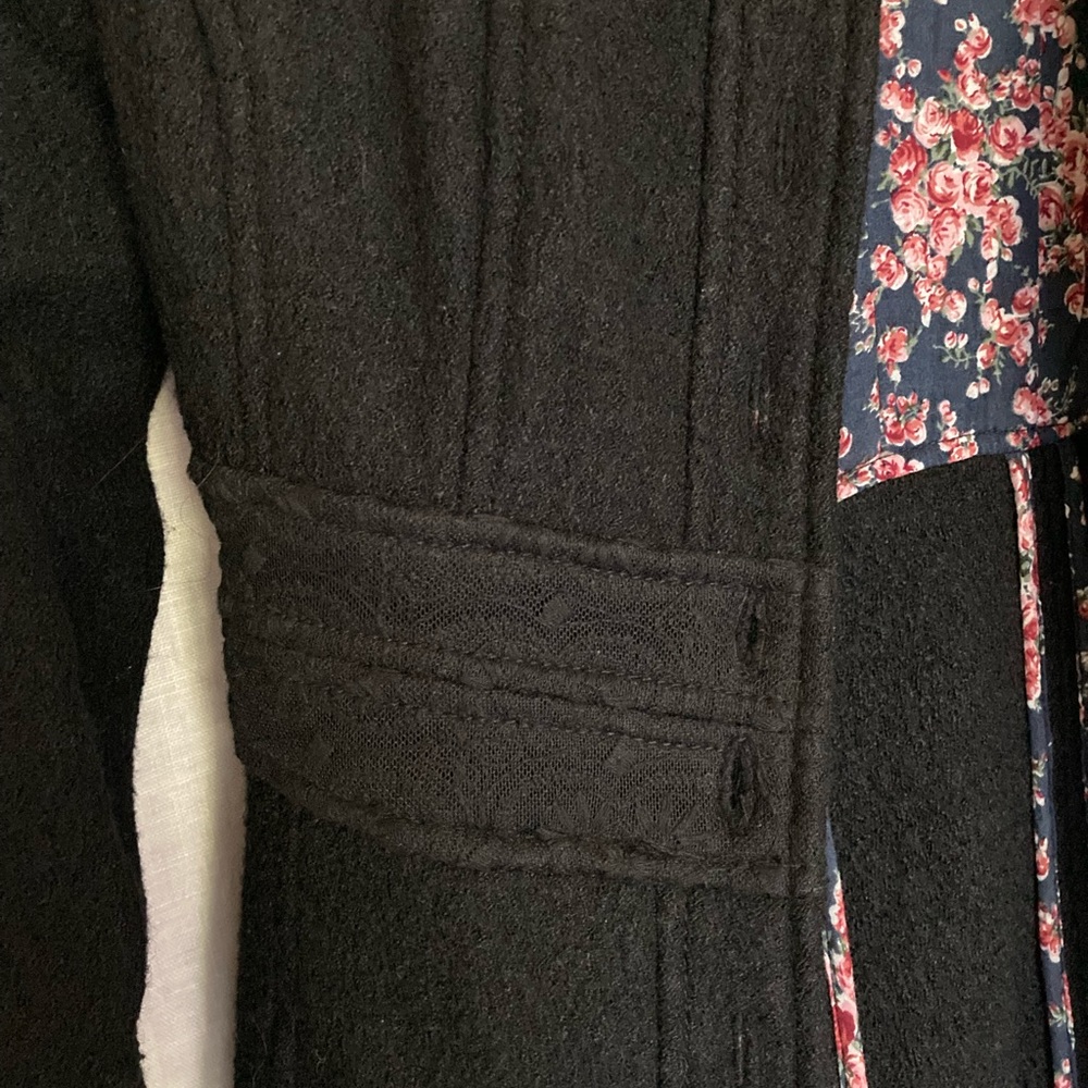 Free People Heritage Wool Coat 2 - Picture 5 of 9